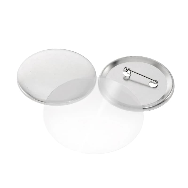 100 stücke 25mm 37mm 58mm 75mm Metall Abzeichen Pin Button Maker Teile Maschinen Button Maker Handpresse maschine Abzeichen Materialien