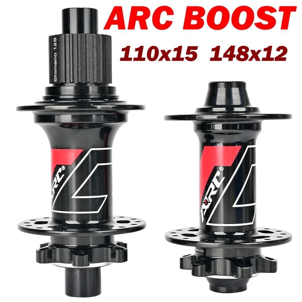 ARC MT009 BOOST Fahrradnaben MTB BIKE HUB 6 Pallen 3 Zähne 114 Klicks abgedichtetes Lager 32 Loch für HG 8 9 10 11 MS XD 12S