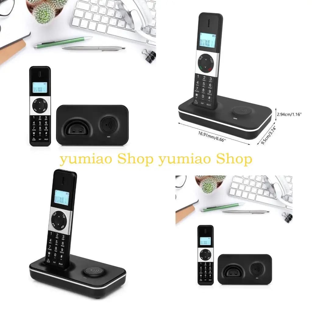 587B D1002 Digitales Kordelosen Telefon Anrufer -Anzeige Home -Telefon