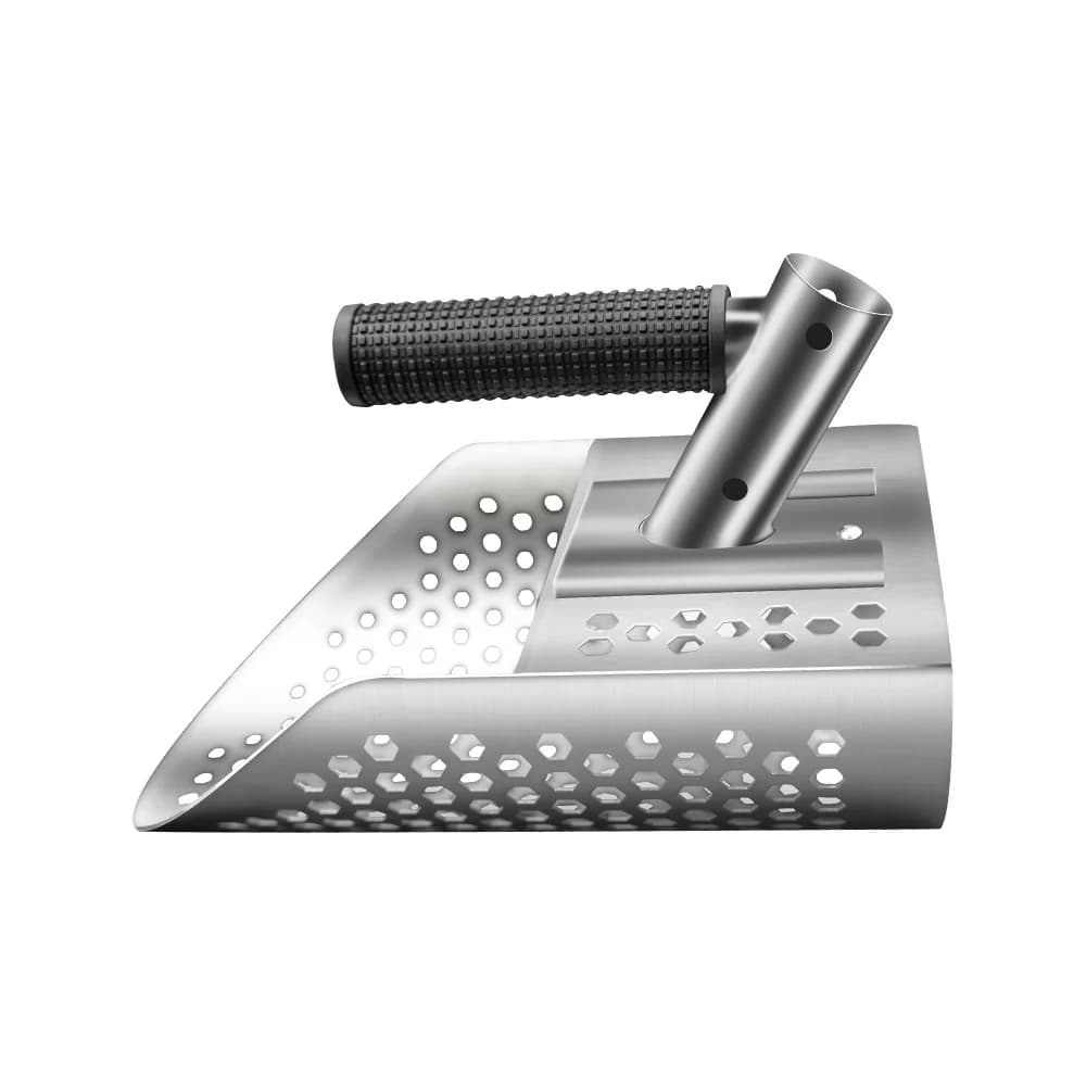 Neue Protable Strand Sand Scoop Schaufel Metall Detektor Sand Scoops Schatz Erkennung Metall Detektor Jagd Edelstahl Werkzeug