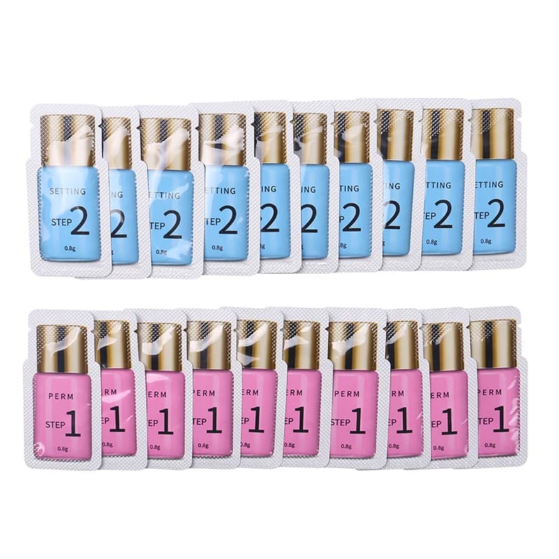 10 Paare/Los Beutel Wimpernlifting Lotion Wimpernlift 10-12 Minuten Calia Dauerwelle und Fixierung Einzelpaket Make-up-Tools