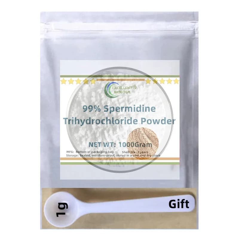 Globaler offizieller AliExpress-Direktverkauf von 99 % Spermidin, individuelle Verpackung, niedrigster Preis, schnelle Lieferung