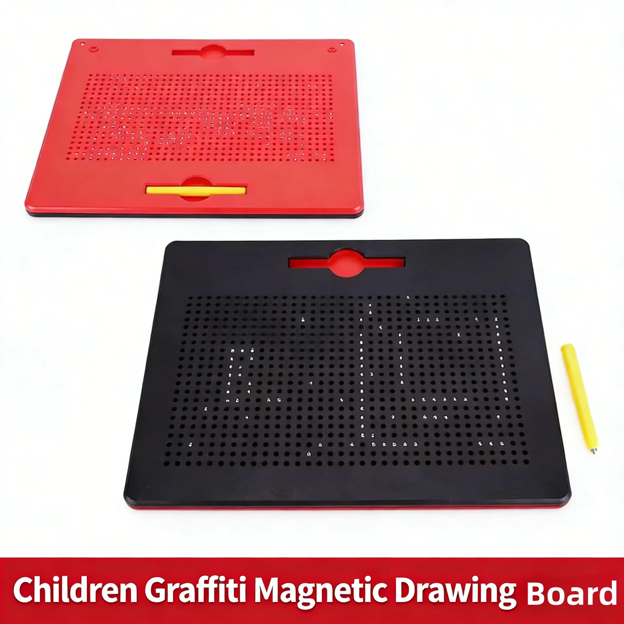 Magnetische Zeichentafel für Kinder, Magnetkugel-Skizzenblock, Lernspielzeug zum Zeichnen für Jungen, Mädchen und Kinder