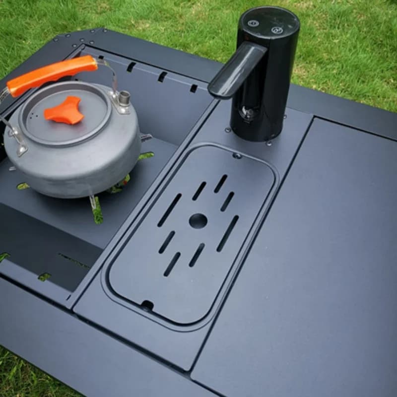 Outdoor-Camping IGT-Tisch Elektrischer Wasserspender Faltbare Tragbare Ladepumpe Coole Ausrüstung Zubehör für Reisen