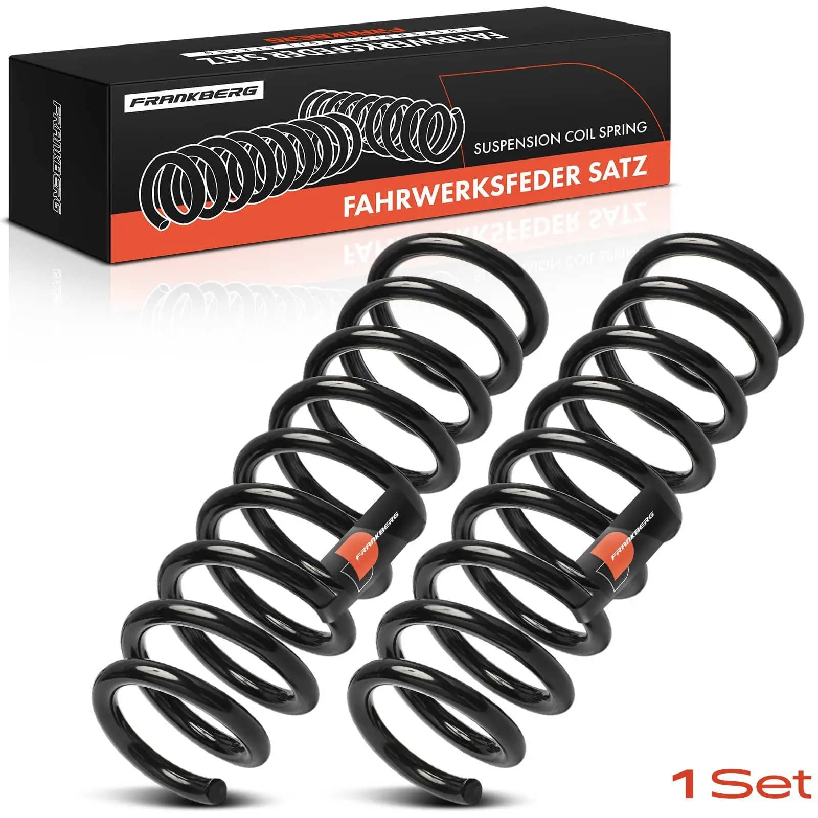 Frankberg 2x Fahrwerksfeder Hinterachse für Hyundai iX35 EL ELH LM KIA Sportage SL 2011-2014 553502Y300 553502Y200 RA5232
