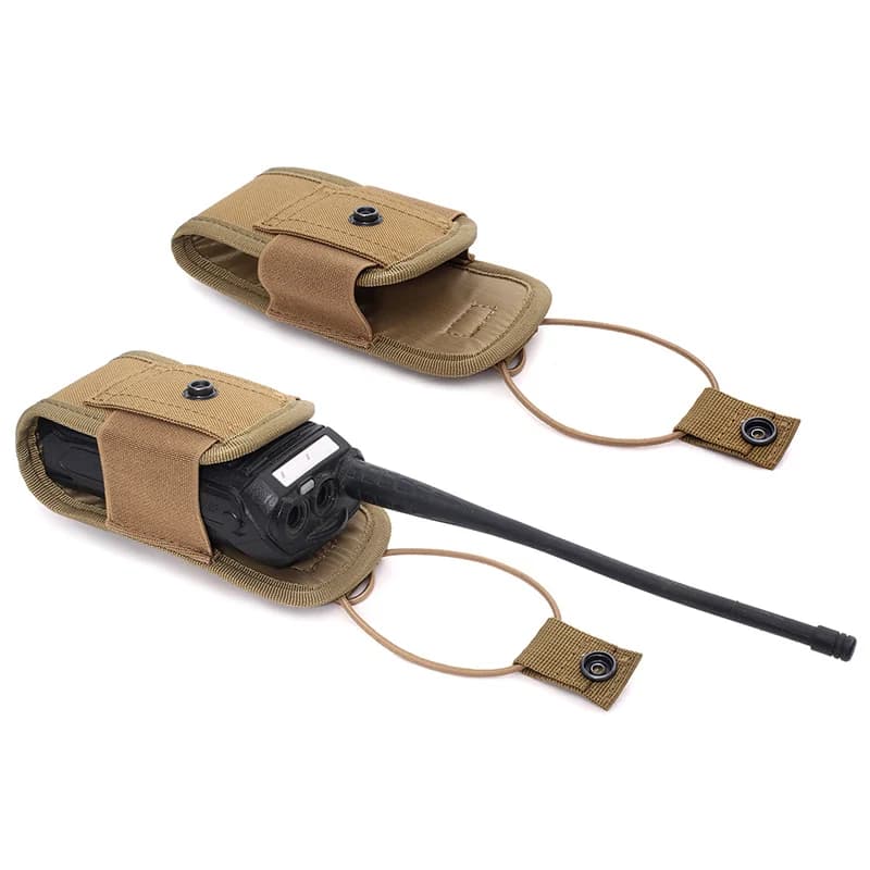 Molle System Walkie-talkie Tasche Multifunktionale Camouflage Zubehör Tasche Outdoor Sport Drahtlose Anruf Maschine Tasche Tasche