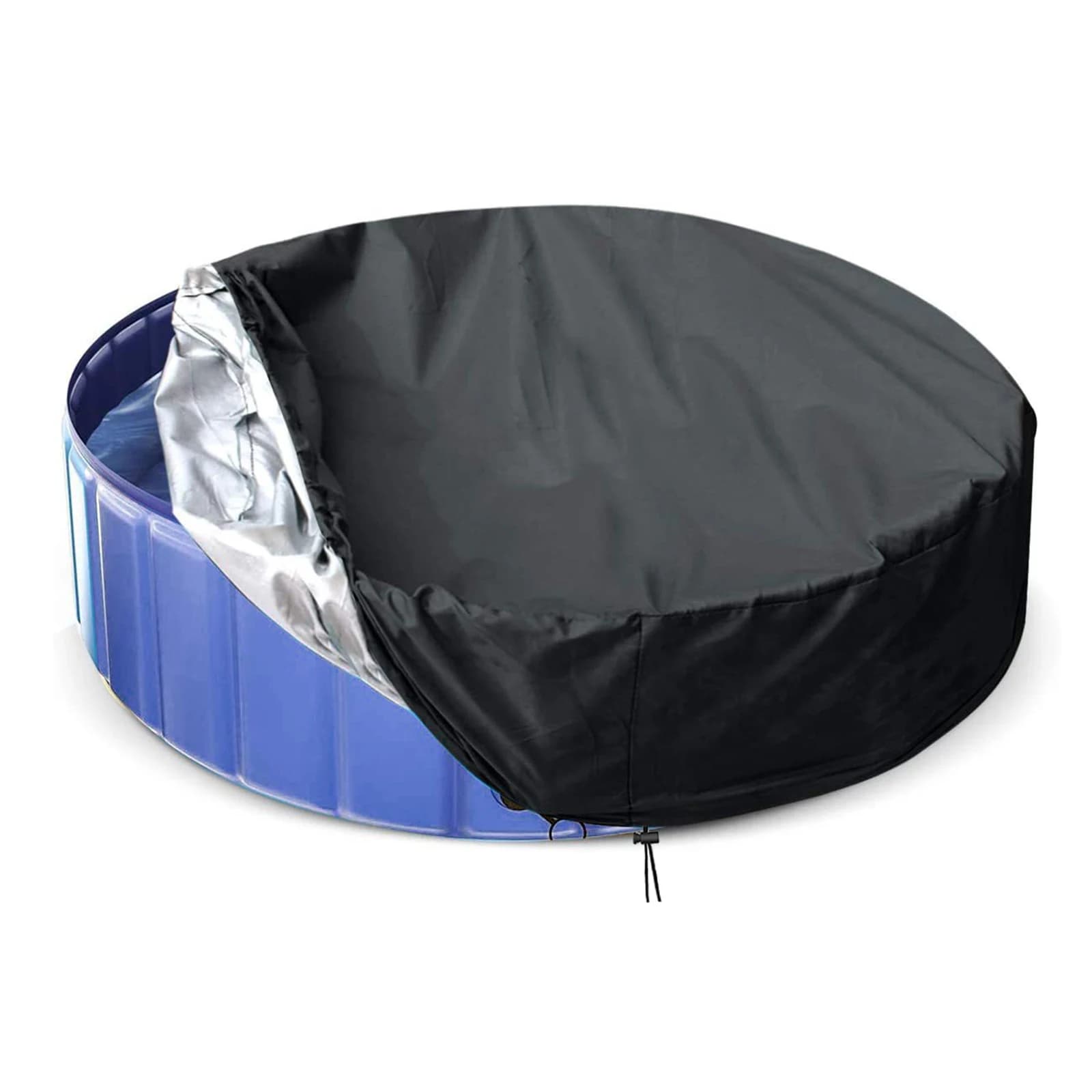 Pool abdeckung oberirdische Sicherheit Schwimmbad abdeckungen wasserdichte Pool decken abdeckungen für runden aufblasbaren Pool, Rahmen pools 4-15ft