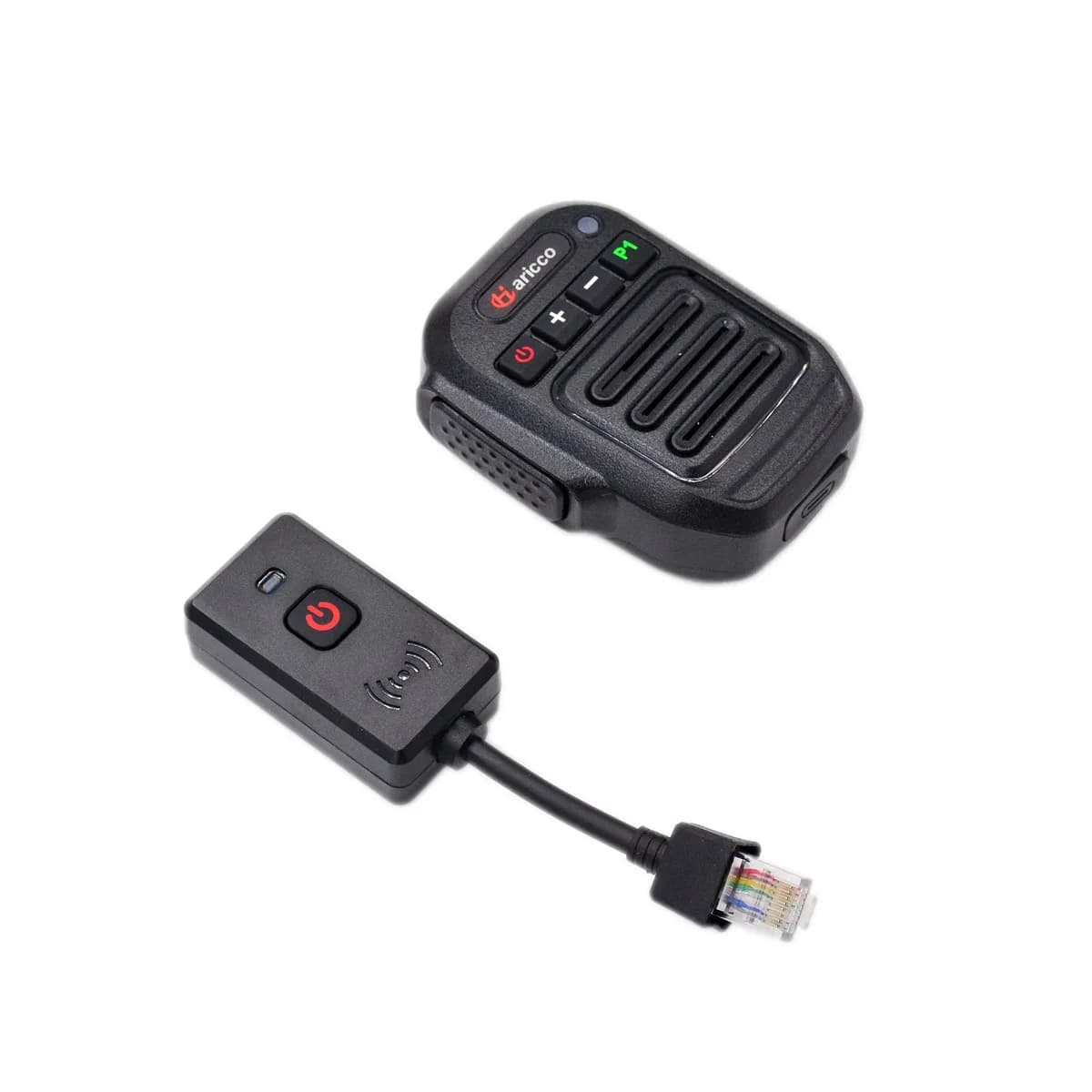 Bluetooth HAM PTT-Mikrofon für Kenwood TM471 Baofeng TYT HYT TC500 Motorola GP88 Icom 2720 Yaesu 7900 Vertex VX2208 Lautsprecher