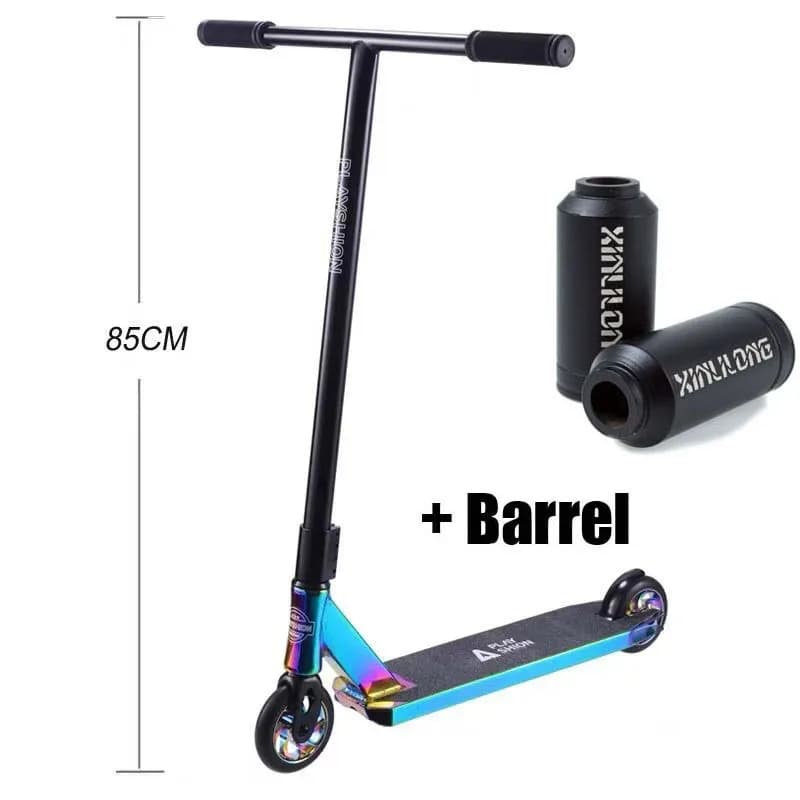 Regenbogen Farbe Stunt Pro Kick Scooter und Barrel Freestyle Pro Scooter Räder 110mm