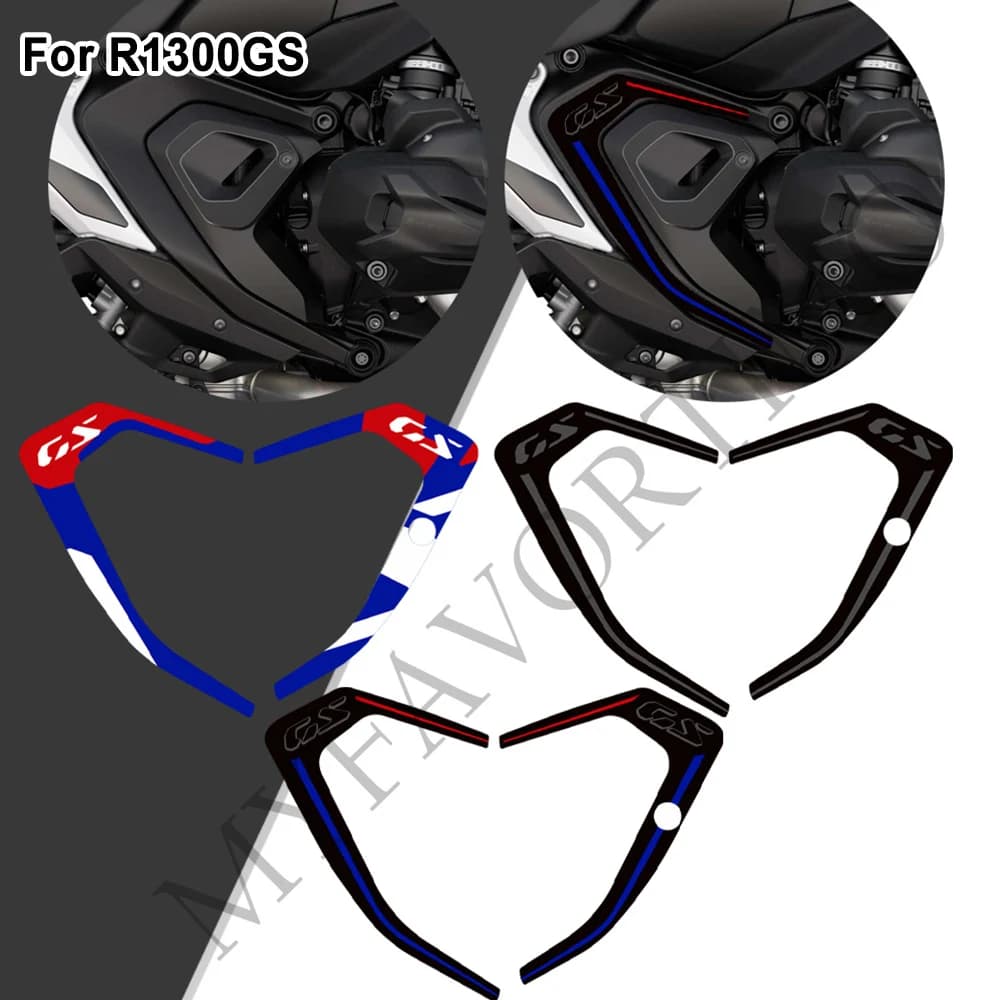 Für bmw r1300gs r1300 gs 1300gs adv Abenteuer Gas Heizöl Tank Pad Schutz Aufkleber Schnabel Front Kotflügel Aufkleber 2023 2024