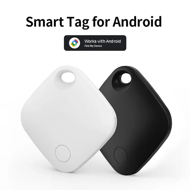 Smart Location Tracker für Android-Geräte Tag funktioniert mit Google Find Hub App Positionierung Schlüsselfinder für Xiaomi Samsung Motorola
