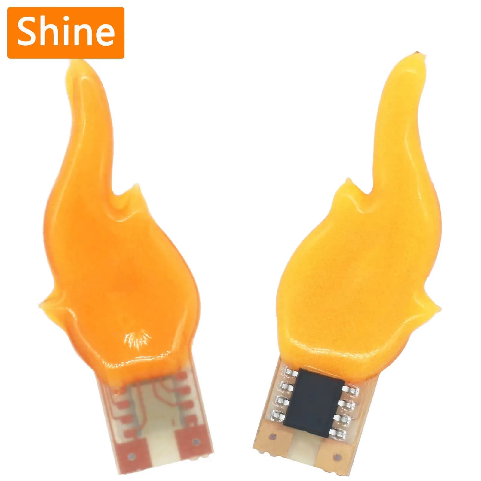 LED DC3v 5v Kerze Flamme Lampe cob DC3,7 v LED Glühbirne Diode Party Camping Dekoration Hause Glühbirne Zubehör DIY LED Chip