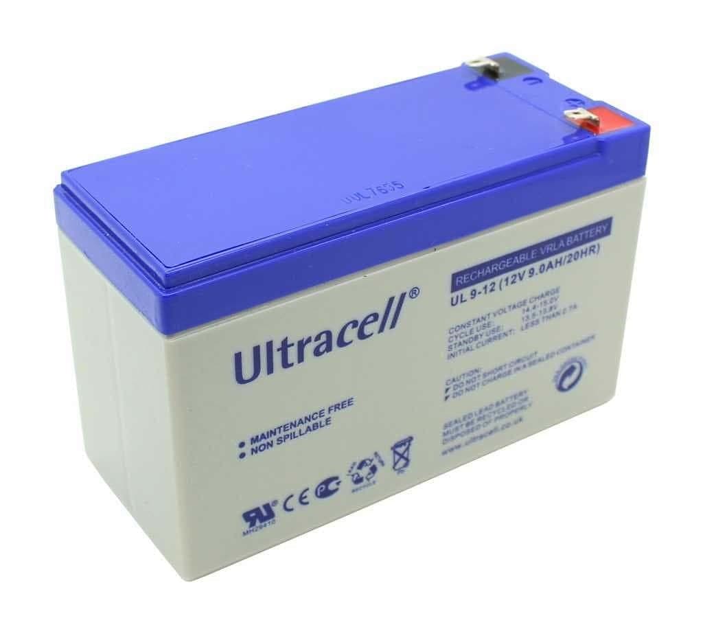 Original Ultracell Bleigelakku UL9-12 für Teufel Rockster Air Long Way 6FM9