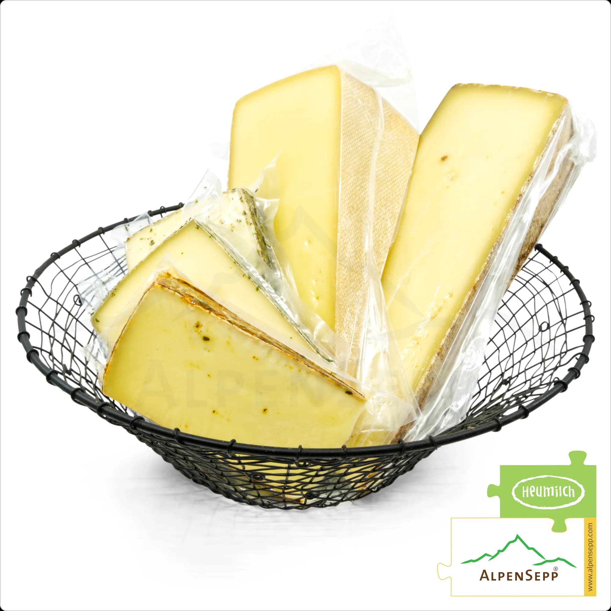 KÄSE GESCHENKBOX » ALPENGRUSS « | 2,5 kg sprichwörtlicher Gaumensex mit Heumilch® Alpenkäse zum Schenken