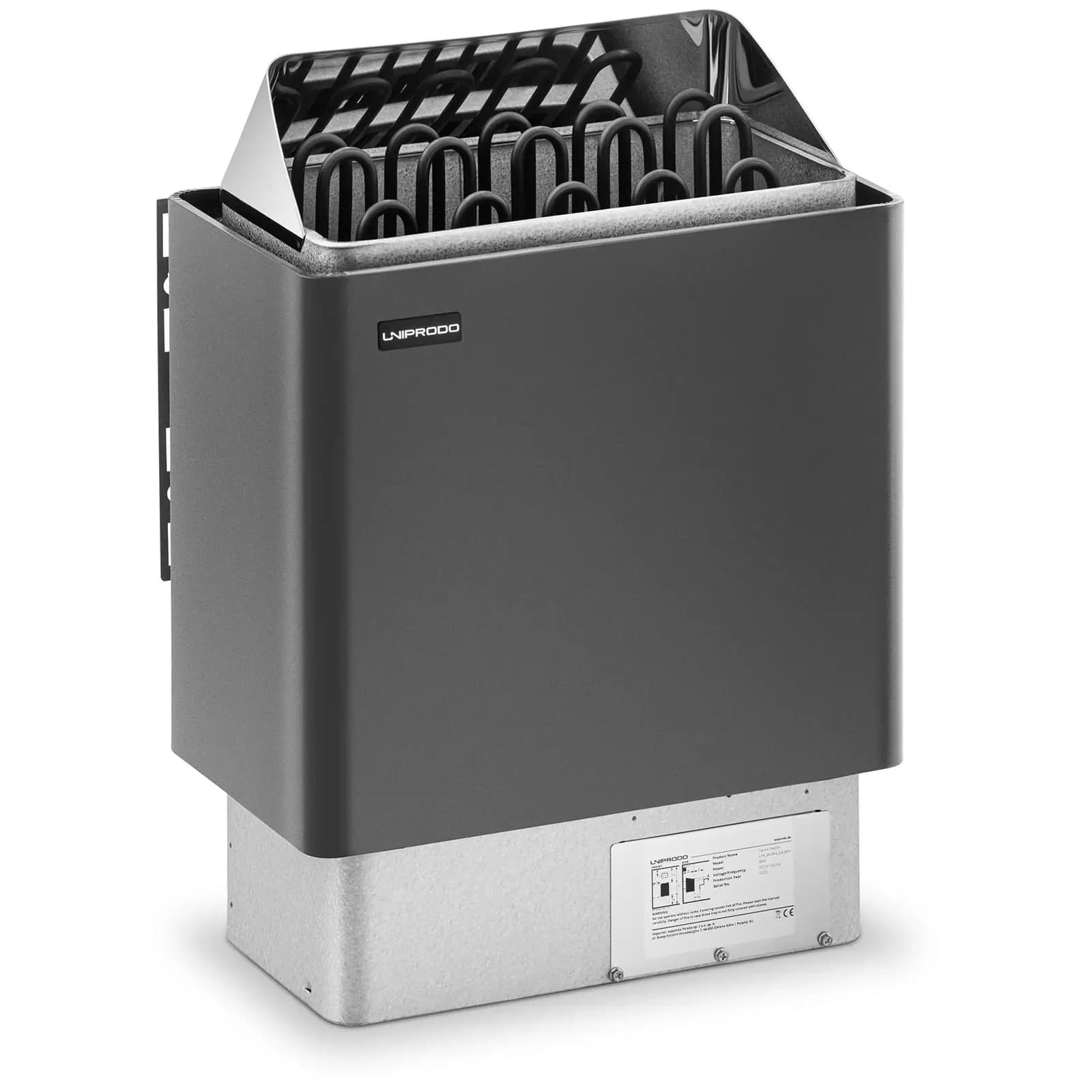Saunaofen 9 kW 30 bis 110 °C - Saunaöfen by Uniprodo