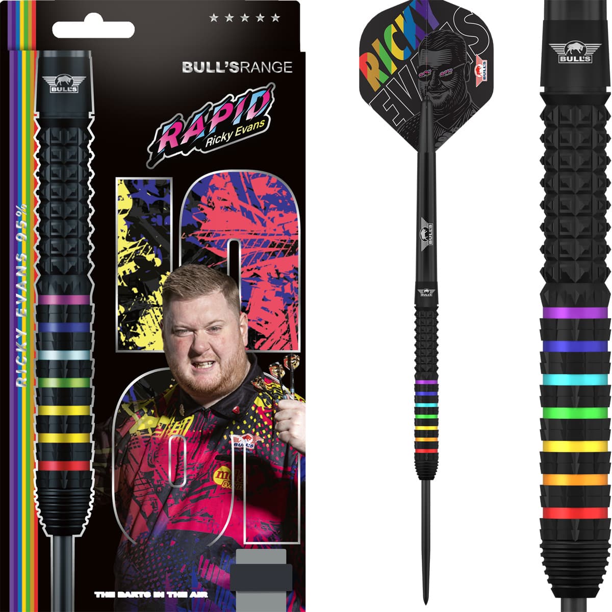 Bull's Steeldarts Ricky Evans 95% 25g