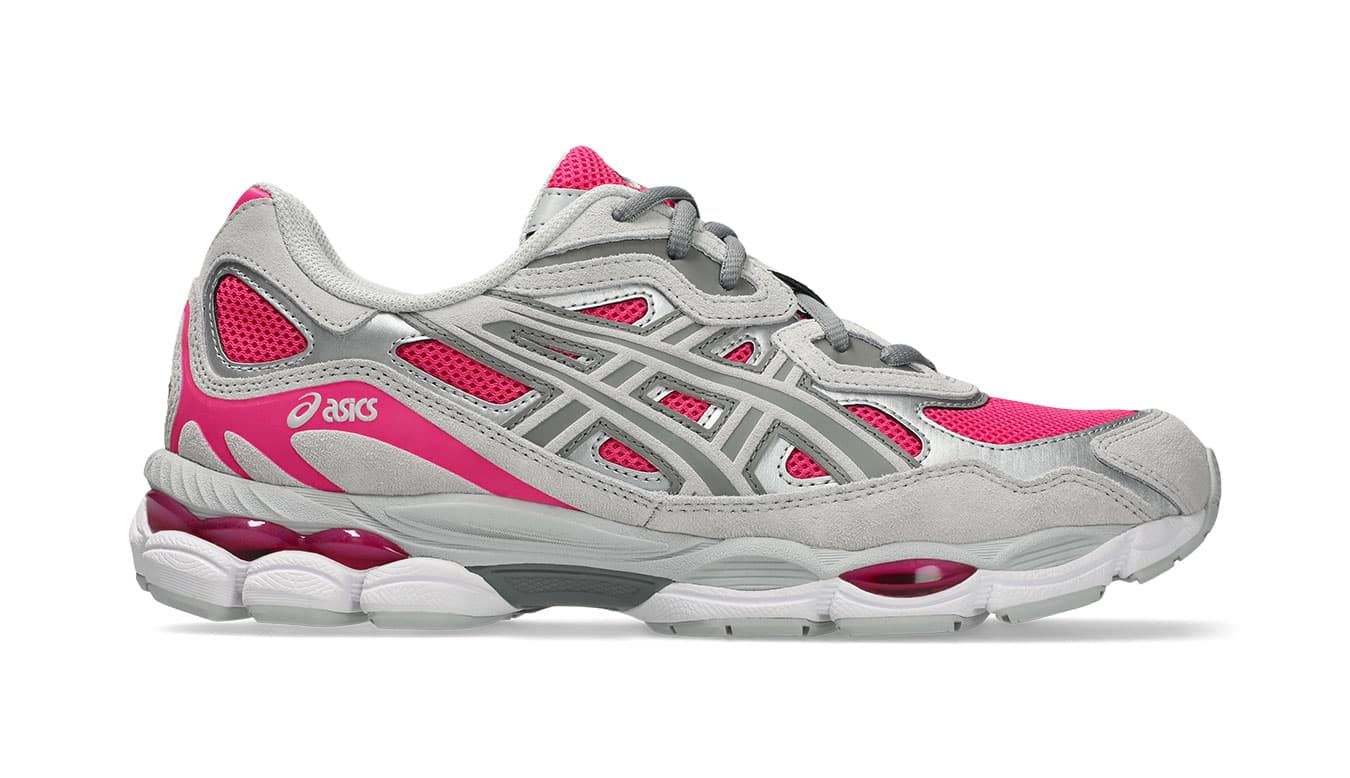 Asics Gel-NYC Pink Glo Concrete Damen - Sneaker Asics - Rosa - 1203A383-701-7.5 - Size: 7.5