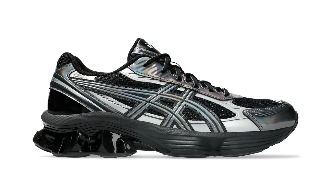 Asics Gel-Kinetic Fluent Black Graphite Grey Unisex - Sneaker Asics - Schwarz - 1203B083-002-8.5 - Size: 8.5