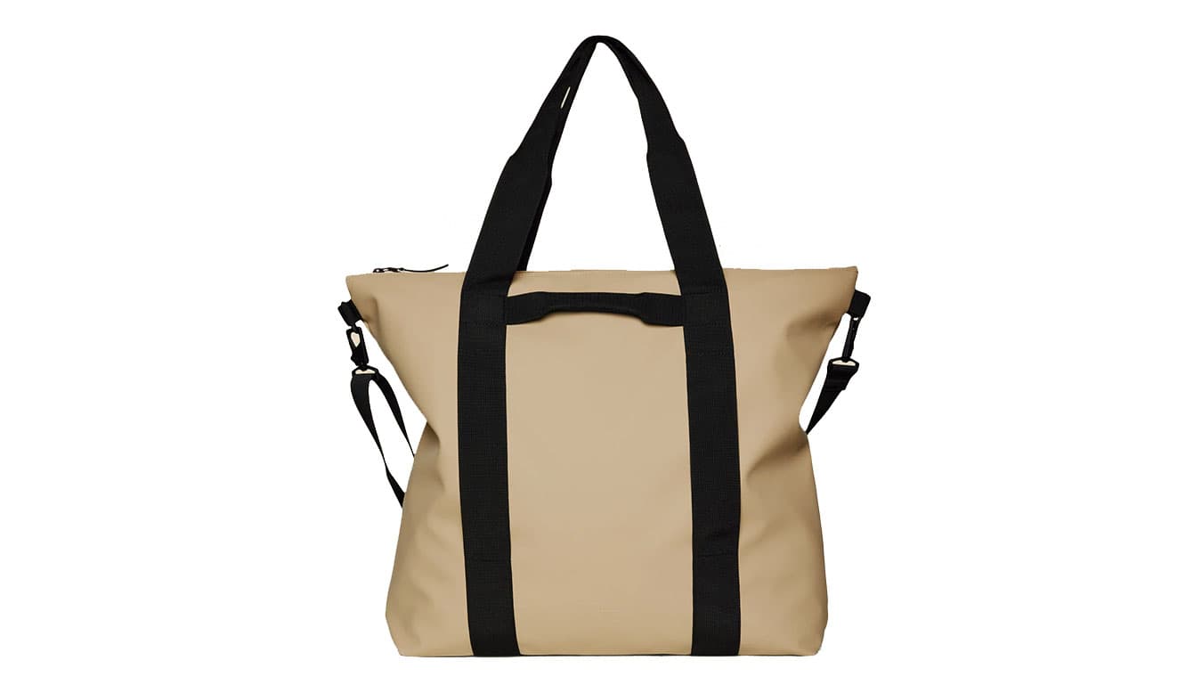 Rains Tote Bag Sand Unisex - Rucksäcke und Taschen Rains - Hellbraun - 14150-24-One-size - Size: One size