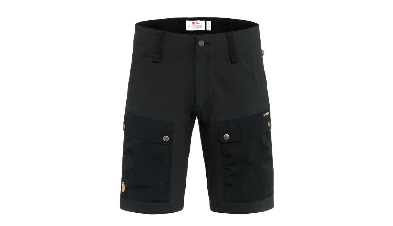 Fjällräven Keb Shorts M Black F80809-550-550 Herren - Shorts Fjällräven - Schwarz - F80809-550-550-54 - Size: 54