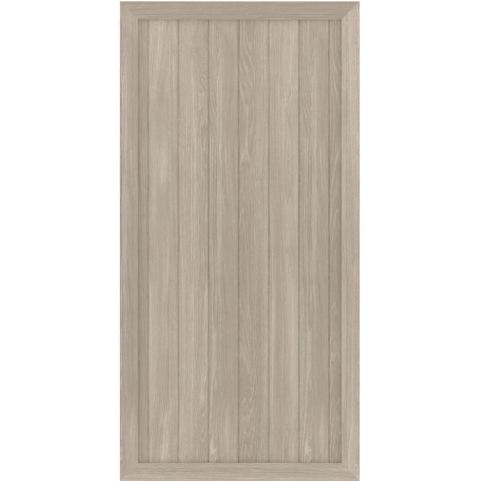 TraumGarten Sichtschutzzaun LONGLIFE RIVA Polareiche Sichtschutz Lamellenzaun, 90x180 cm