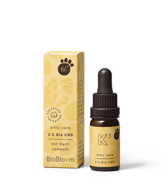 3% Bio CBD Öl für Katzen - kitty care