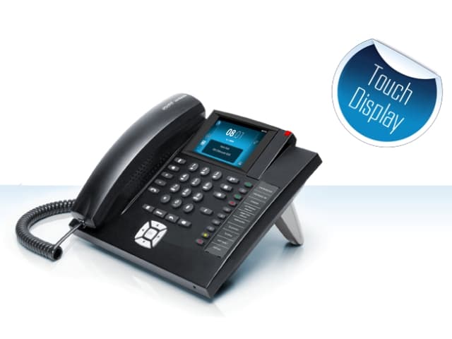 AUERSWALD Telefon COMfortel 1400 IP   schwarz