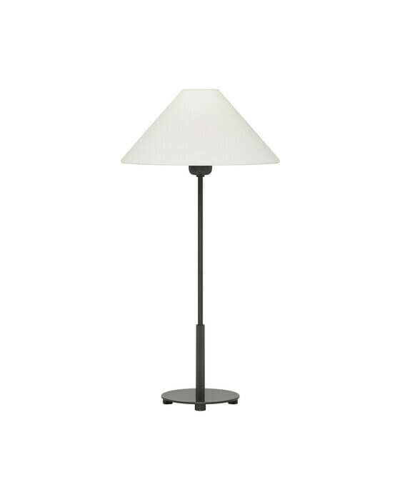 Hackney Table Lamp Bronze/Linen Shade