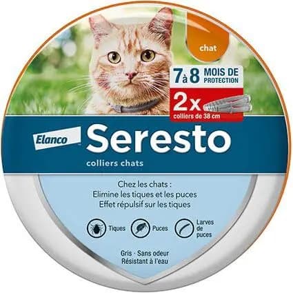 Halsband für Katzen Elanco Seresro (x2)