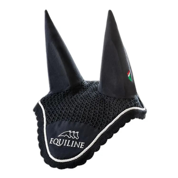Fliegenhaube mit Stickerei Equiline