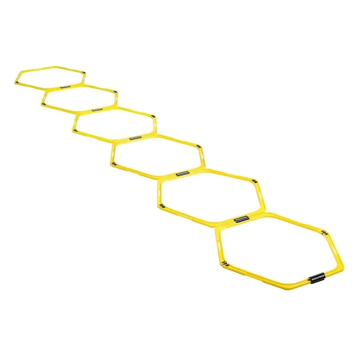 Set mit sechseckigen Agility-Ringen Megaform