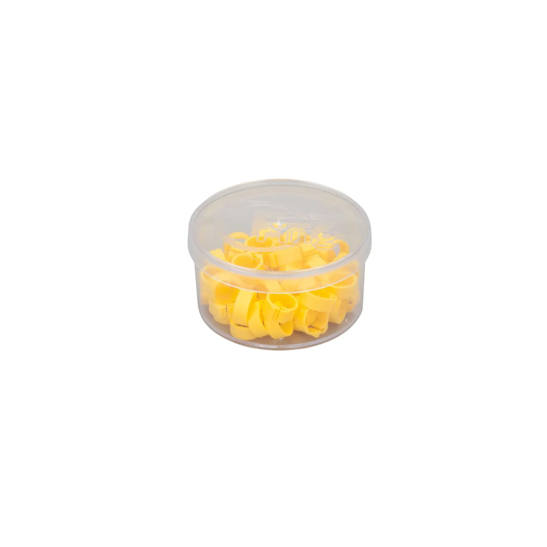 Plastikringe für Tauben Natural