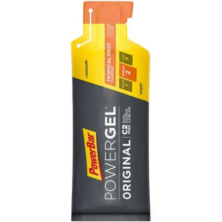 Gel PowerBar PowerGel Original 41gr Tropical-Fruit