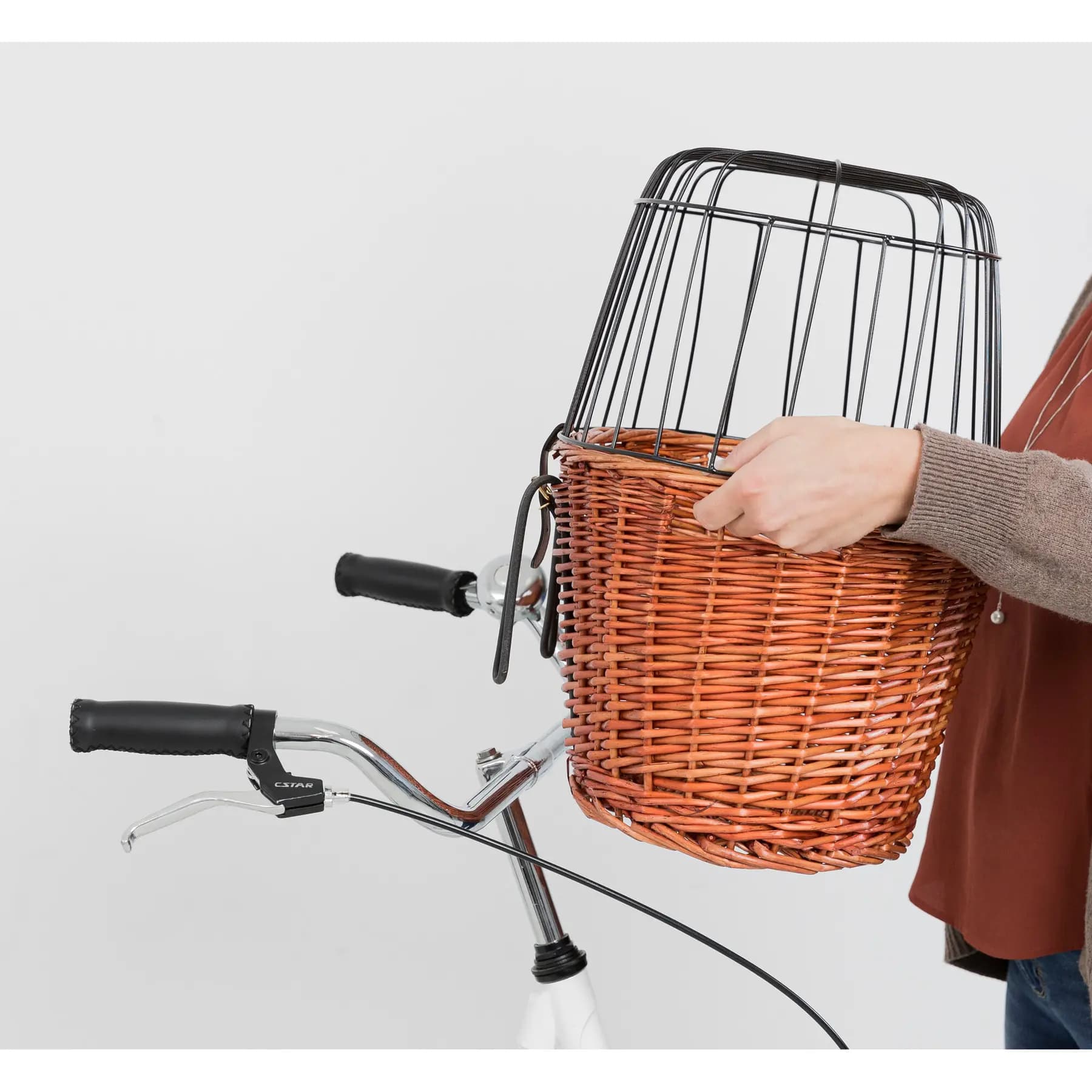 Vorderer Fahrradkorb für Hunde Trixie