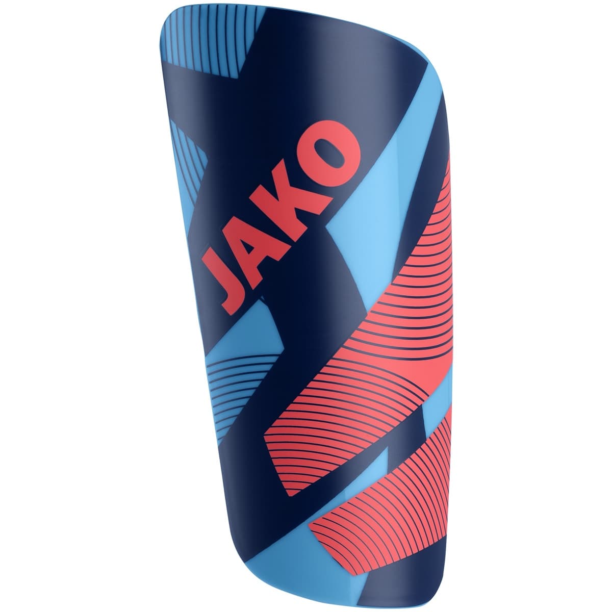 JAKO Schienbeinschoner River Light (skyblue/navy/coral / Größe XS / Sonstige Unisex)