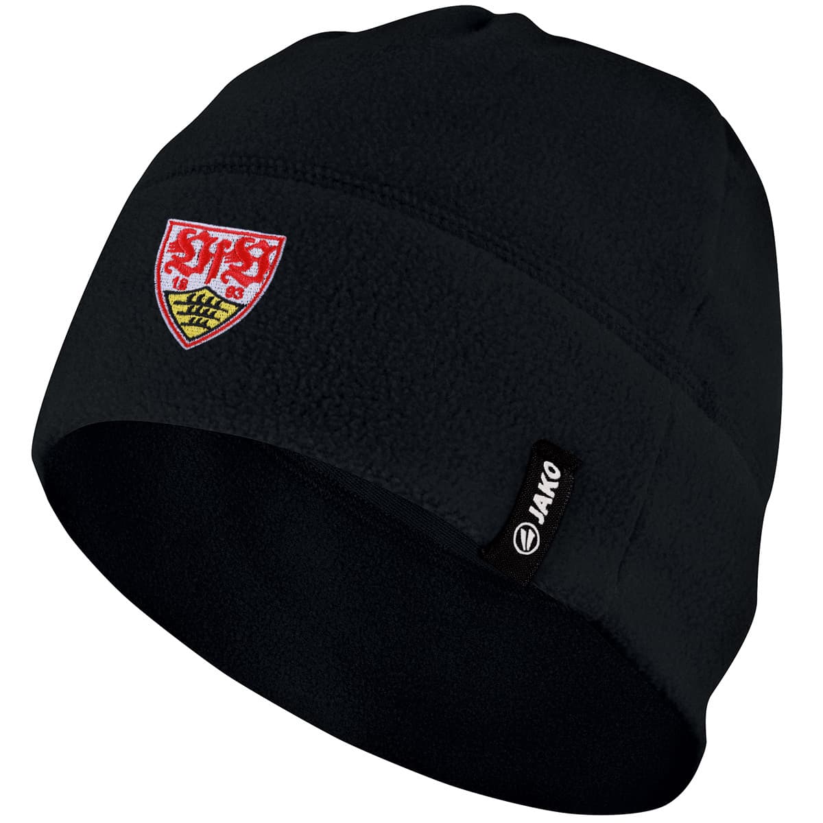 JAKO VfB Stuttgart Team Fleecemütze (schwarz / Größe Junior / Sonstige Allgemein)