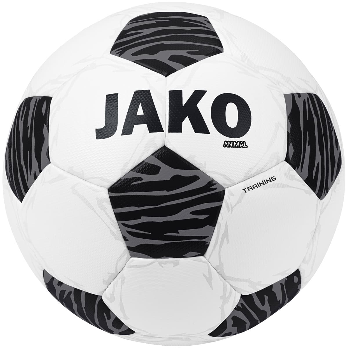 JAKO Trainingsball Animal (weiß/schwarz/steingrau / Größe 5 / Sonstige Allgemein)