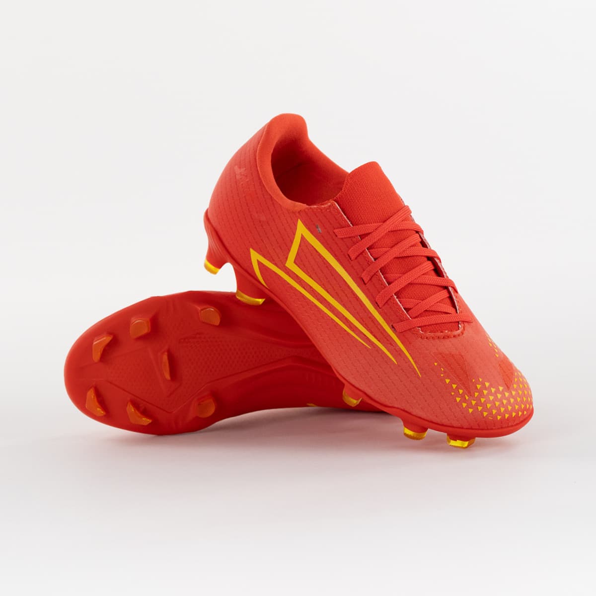 JAKO RS89 Academy FG/AG (leuchtrot/orange/gelb / Größe 31,5 / Schuhe europäisch)