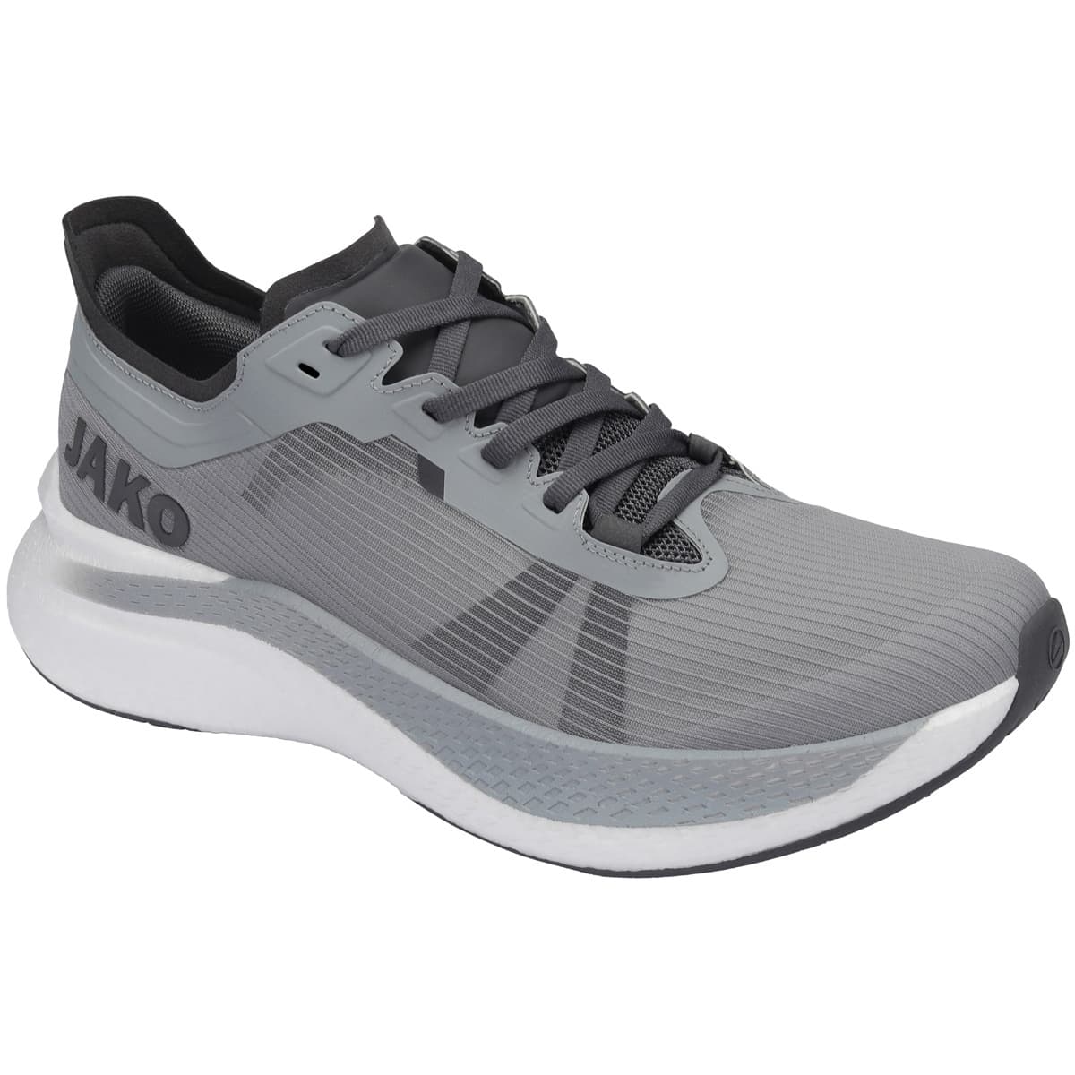 JAKO Laufschuh RiverFlow MAX (grey/soft grey / Größe 42 / Schuhe europäisch)