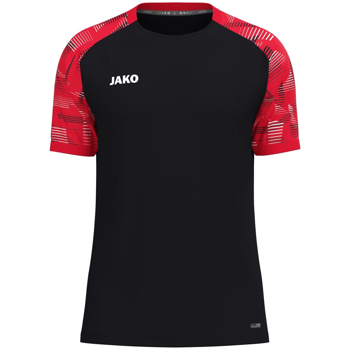 JAKO T-Shirt Sonic (schwarz/rot / Größe 116 / Kinder)