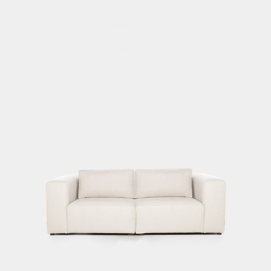 2-Sitzer Modulsofa Beige Owen