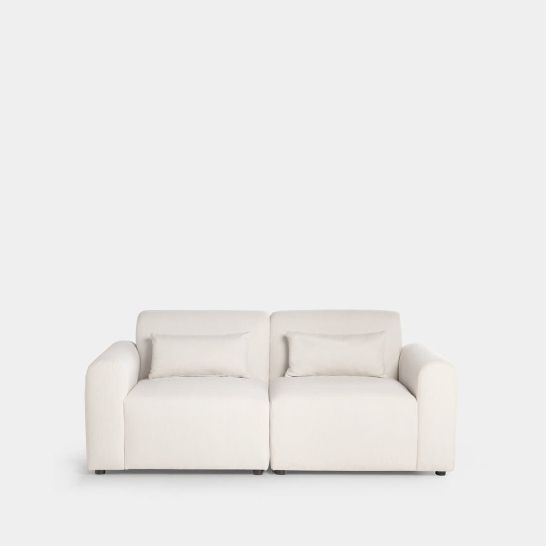 2-Sitzer-Modular sofa beige Cillian
