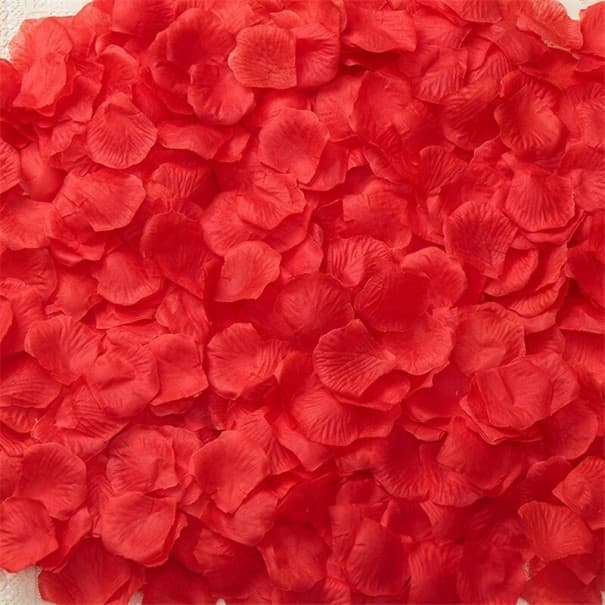 Rosenblätter 500 Stk rot