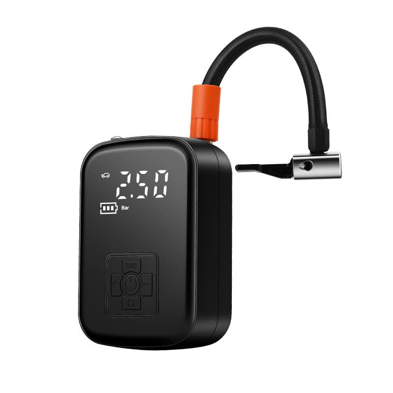 Ulisem - Tragbarer Luftkompressor, 4000 Mah, Mini-elektro-luftpumpe, 150 Psi, Wiederaufladbarer Autoreifenfüller Für Fahrrad, Motorrad, Roller, Ball