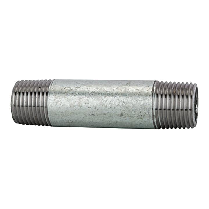 Riegler - Rohrdoppelnippel 23, Ag/ag, R 1 1/4, Länge 80,0 Mm