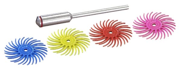 4 Sortierte Nylonbürsten Ø 19 Mm Für Schmuck Maxicraft