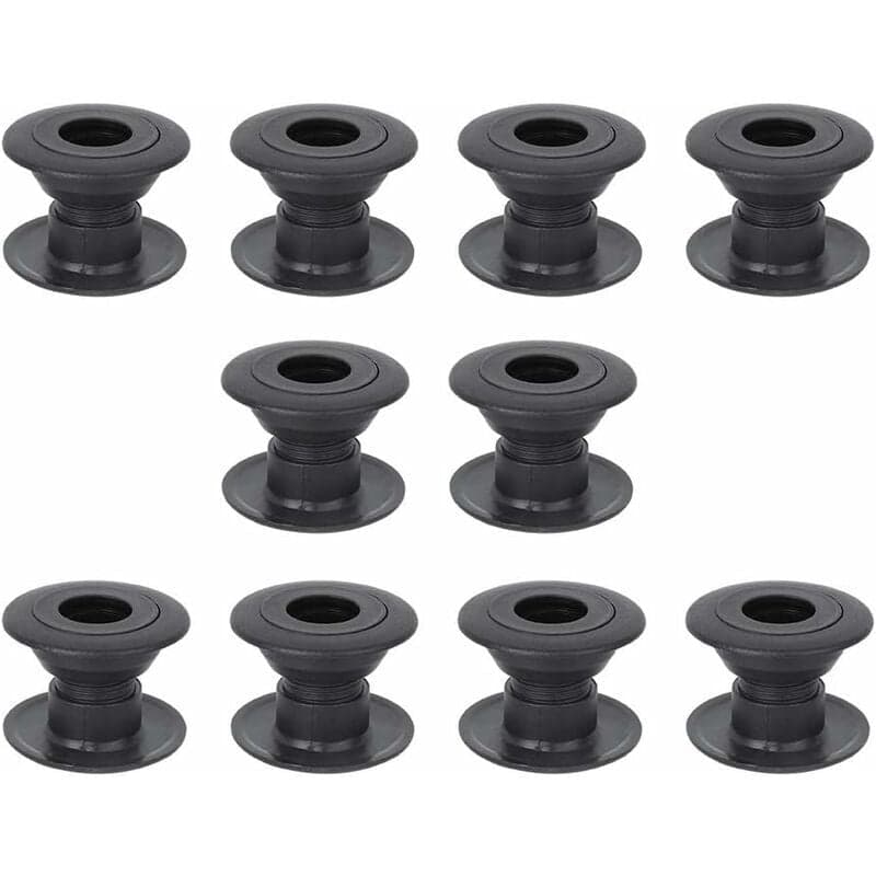 10 Paar Kunststoff-kickerkugellager Mit Stahlkugel 34 Mm, Von Debuns