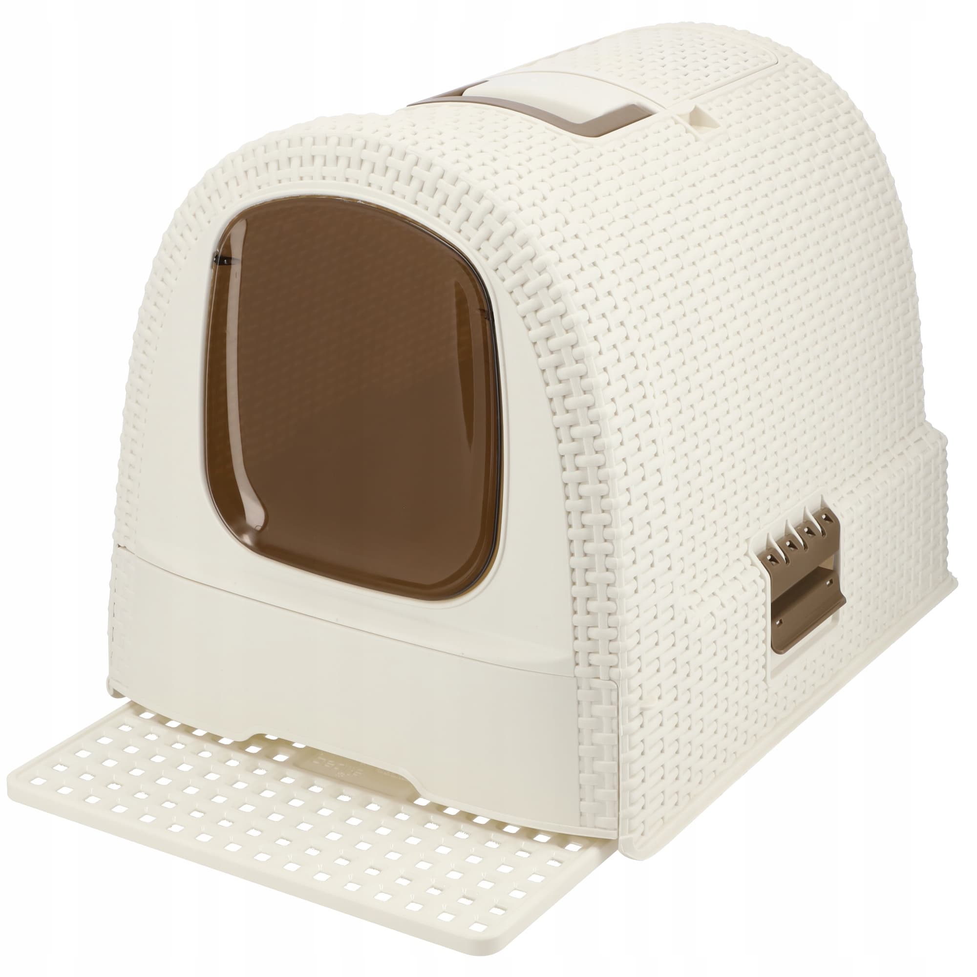 Katzentoilette Curver® Litterbox, Vintage, Für Hauskatzen, 51x38x40 Cm