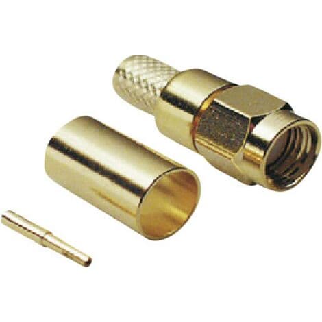 Bkl Electronic - 0409078 0409078 Sma-reverse-steckverbinder Stecker, Gerade 50 Ω 1 St.