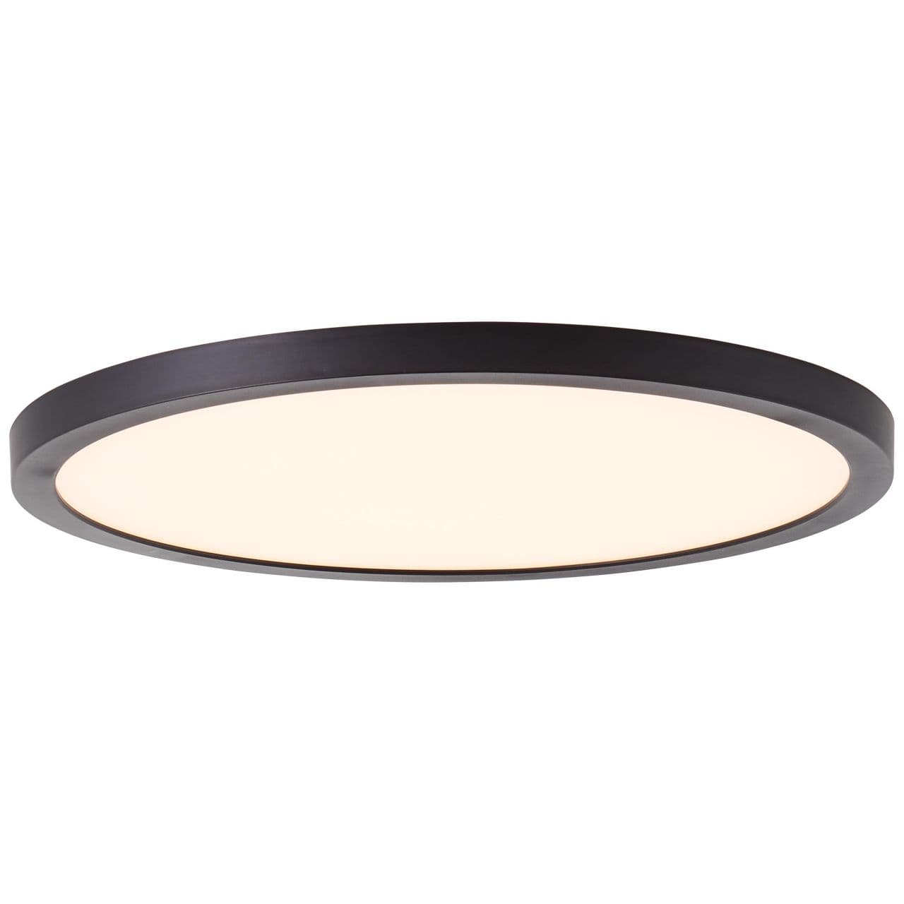 Brilliant - Tuco Led Deckenaufbau-paneel 25cm Schwarz/weiß 1x Led Integriert, 16w Led Integriert, (lichtstrom: 2100lm, Lichtfarbe: 2700k)